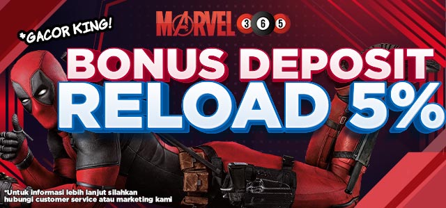 BONUS RELOAD 5% HARIAN SLOT