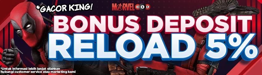 BONUS RELOAD 5% HARIAN SLOT