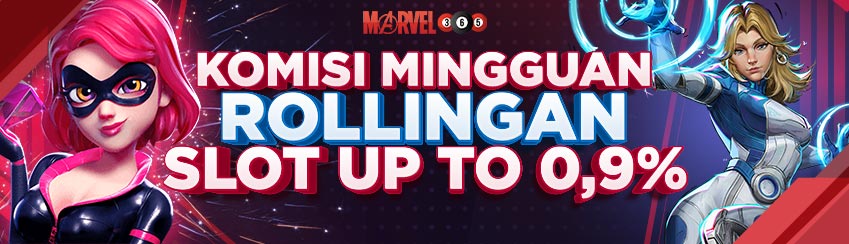 ROLL SLOT MINGGUAN UP TO 0.9%